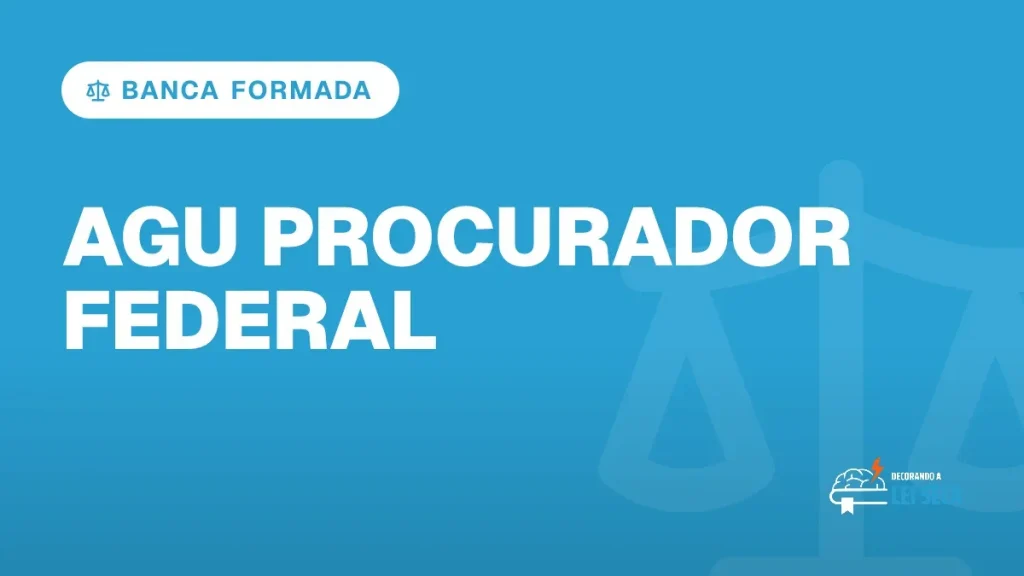 Capa do artigo "Concurso Procurador Federal: Banca Formada; 50 Vagas" — BANCA FORMADA
