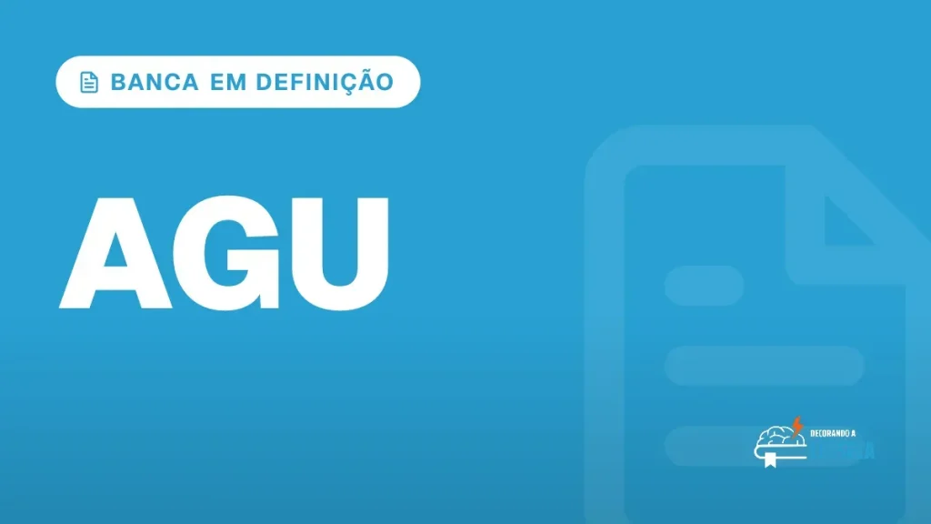 Capa do artigo "Concurso AGU: Banca Indefinida e Edital até Dezembro" — BANCA EM DEFINIÇÃO