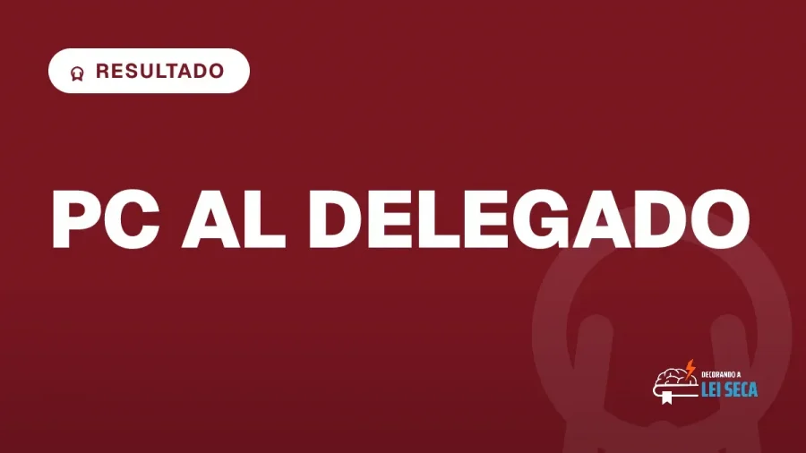 Capa do artigo "Concurso Delegado PC AL: Resultado Atualizado" — RESULTADO